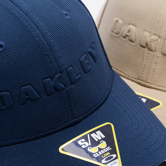 Kšiltovka Oakley - Bark Embossed Hat - Abyss