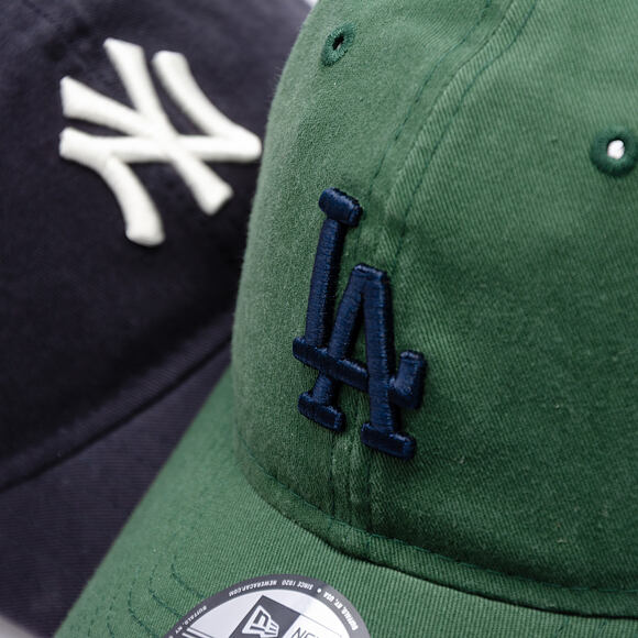 Kšiltovka New Era - MLB Washed Script 9TWENTY - LA Dodgers - Cilantro Green
