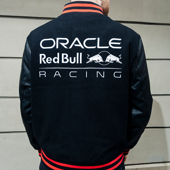 Bunda New Era - F1 Varsity Jacket - Red Bull F1 - Black