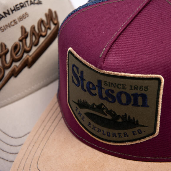 Kšiltovka Stetson - Trucker Cap - Explorer Co. - 78