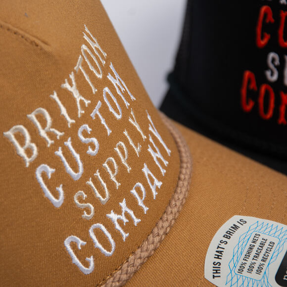 Kšiltovka Brixton - Wheaton MP Trucker - Copper
