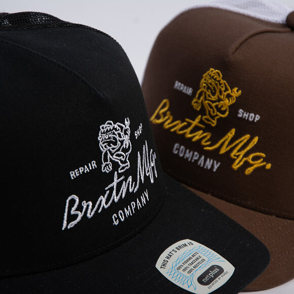 Kšiltovka Brixton - Tolman MP Trucker - Black