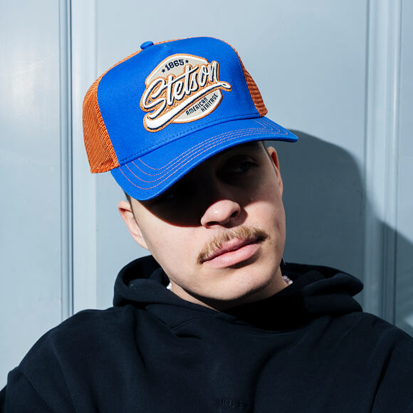 Kšiltovka Stetson - Trucker Cap - Classic Patch - 22