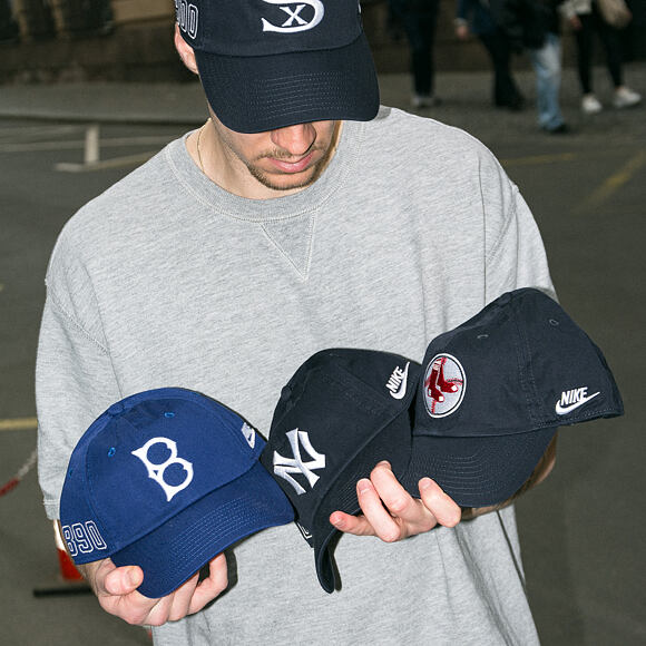 Kšiltovka Nike - Cooperstown Club Unstructured - Brooklyn Dodgers - Loyal Blue