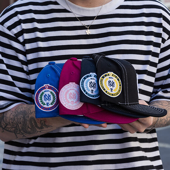 Kšiltovka Mitchell & Ness  - Branded Baseline -Pro Crown Snapback - Royal