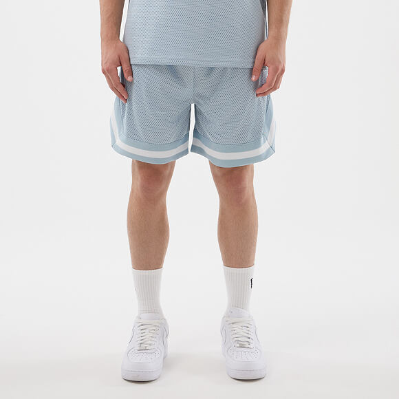 Kraťasy New Era - Branded Oversized Mesh Shorts - Sky Blue