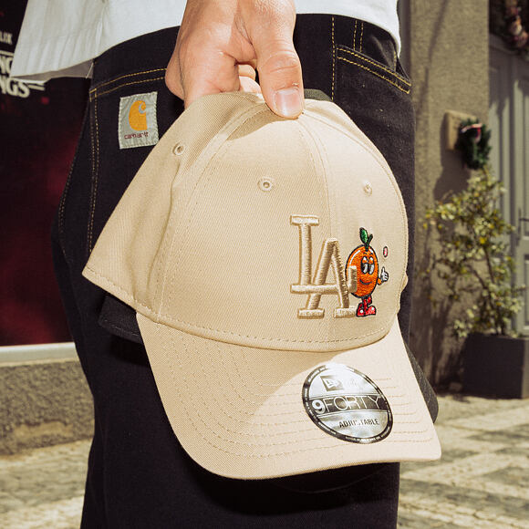 Kšiltovka New Era - MLB Tonal Icon 9FORTY - LA Dodgers - Camel