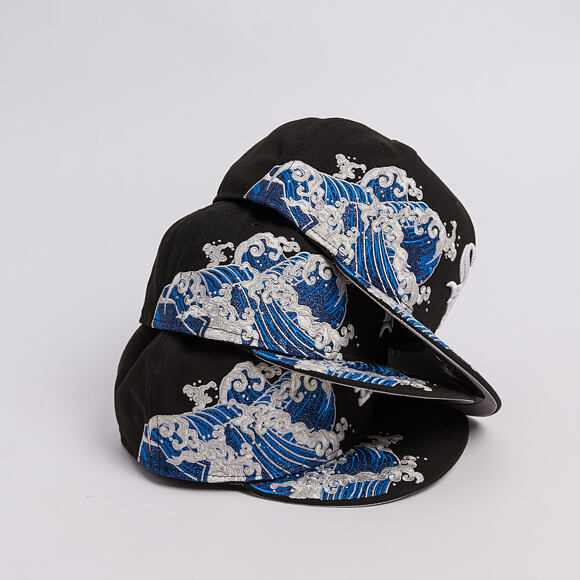 Kšiltovka New Era - MLB "Tidal Wave" 59FIFTY - Chicago White Sox - Black