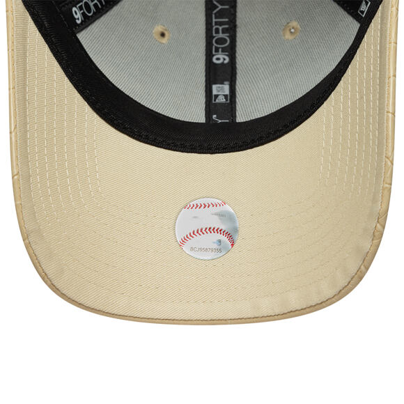Dámská Kšiltovka New Era - MLB PU Pattern 9FORTY - NY Yankees - Stone
