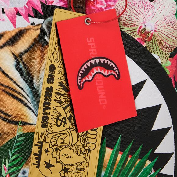 Taška Sprayground - Flowering Jungle Shark 2 Tote