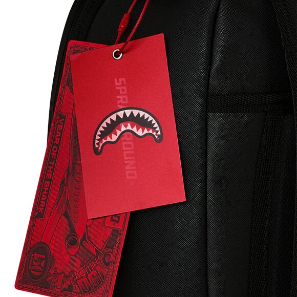 Batoh Sprayground - Blacked Out Embossed Gold Tooth Backpack