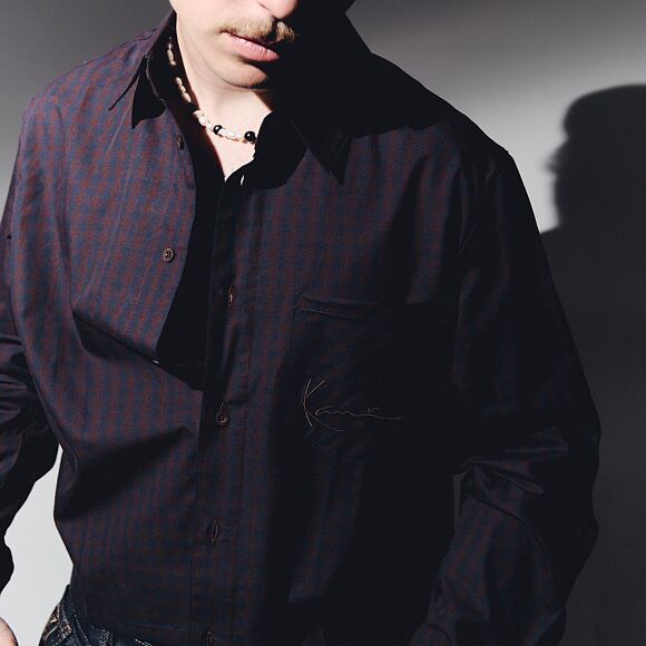 Košile Karl Kani - Signature Check Boxy Shirt