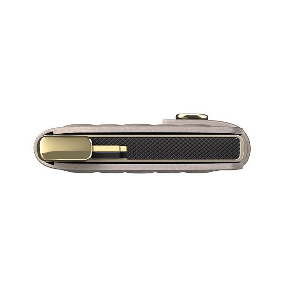 Peněženka Secrid - Miniwallet Emboss Diamond Premium - Chalk
