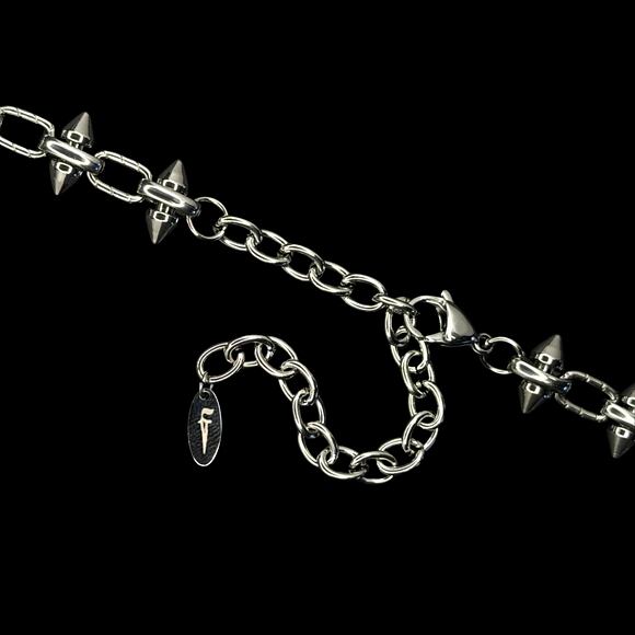 Náramek Fainz - Double Spike Bracelet - Silver