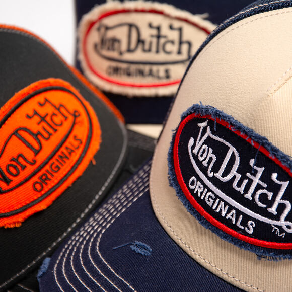 Kšiltovka Von Dutch - Baseball - Vintage Distressed - Navy
