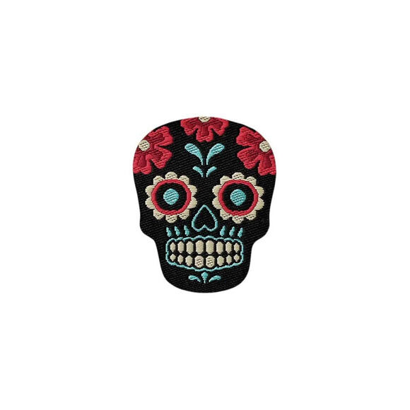 Nažehlovačka Monoquick - Lebka Los Muertos 3,6 x 3 cm