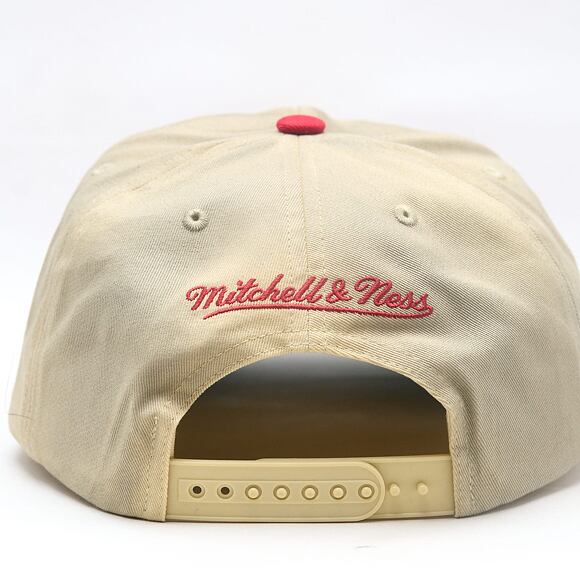 Kšiltovka Mitchell & Ness - NBA Retro Roots Deadstock - Chicago Bulls - Cream