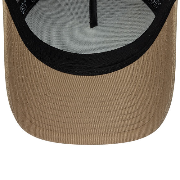 Kšiltovka New Era - Branded Faux Suede 9FORTY M-CROWN - Stone