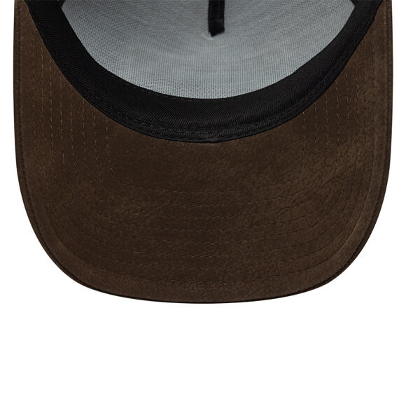 Kšiltovka New Era - Branded Moto Patch Pu 9FORTY A-Frame - Chestnut Brown