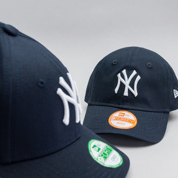 Dětská kšiltovka New Era 9FORTY My First New York Yankees - Navy / White