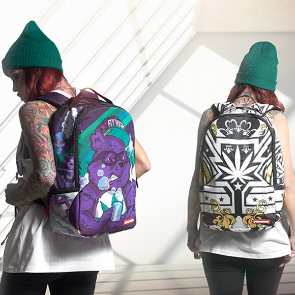 Batoh Sprayground Purple Haze Bear