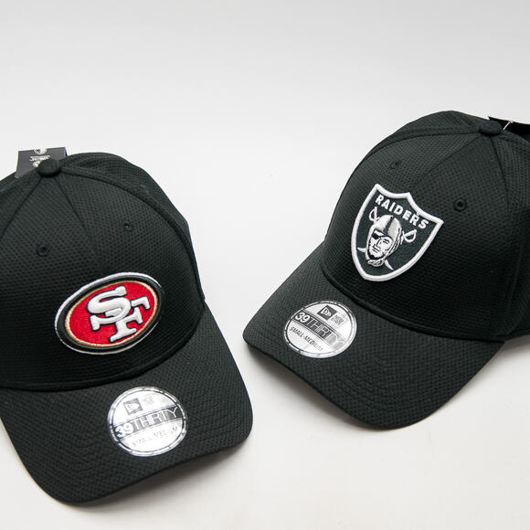 Kšiltovka New Era Sideline San Francisco 49ers Black 39THIRTY Stretchfit