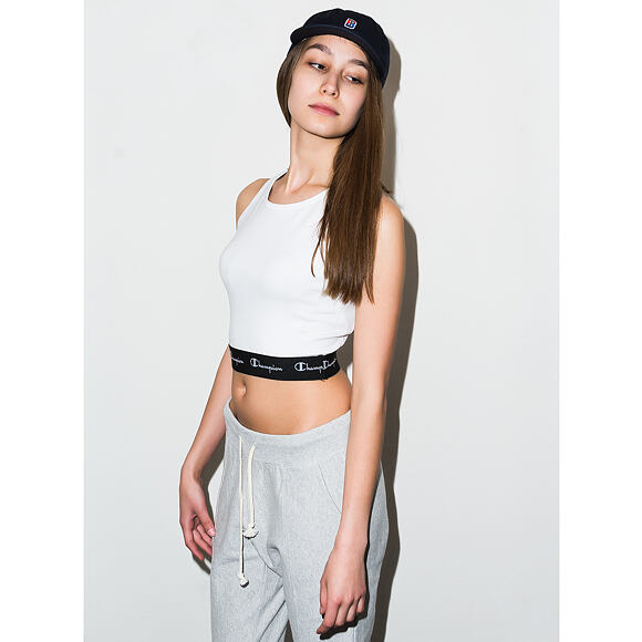 Dámské Tepláky Champion Reverse Weave Crop Grey