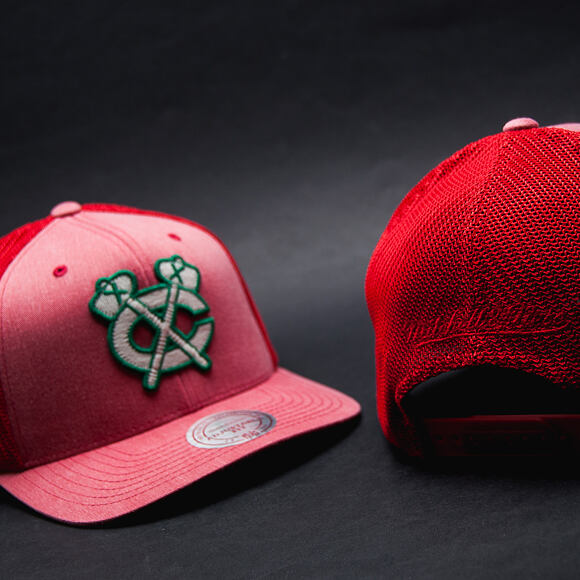 Kšiltovka Mitchell & Ness Washout 110 Flexfit Los Angeles Clippers Red Snapback