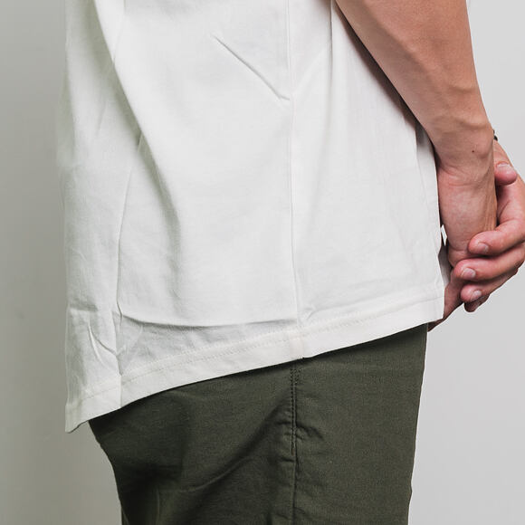Triko New Era Branded Sleeve Pop Tee Off White