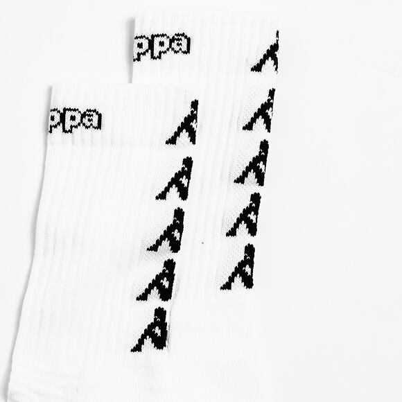Ponožky Kappa Eleno White/Black