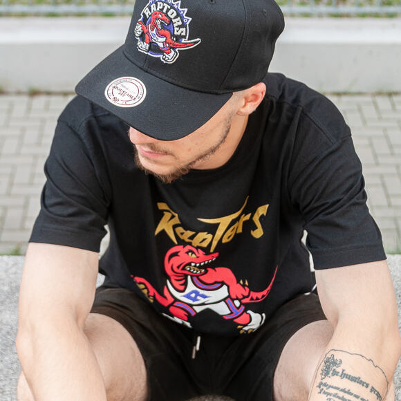 Triko Mitchell & Ness Toronto Raptors Gold Dribble Black