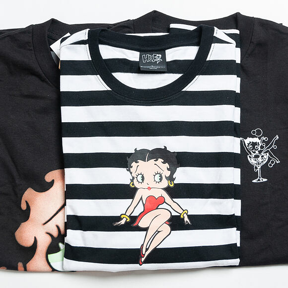 Triko HUF Betty Boop Martini T-Shirt - Black