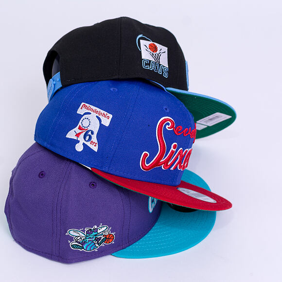 Kšiltovka New Era 9FIFTY Philadelphia 76ers Hardwood OTC