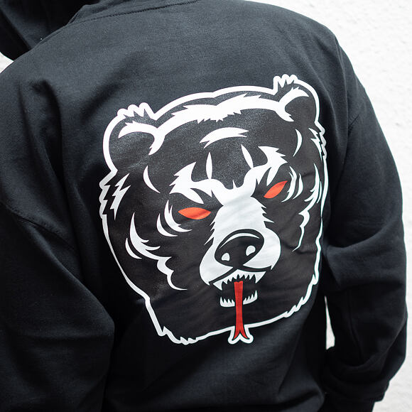 Mikina Mishka Death Adder Lockup Hoodie Black