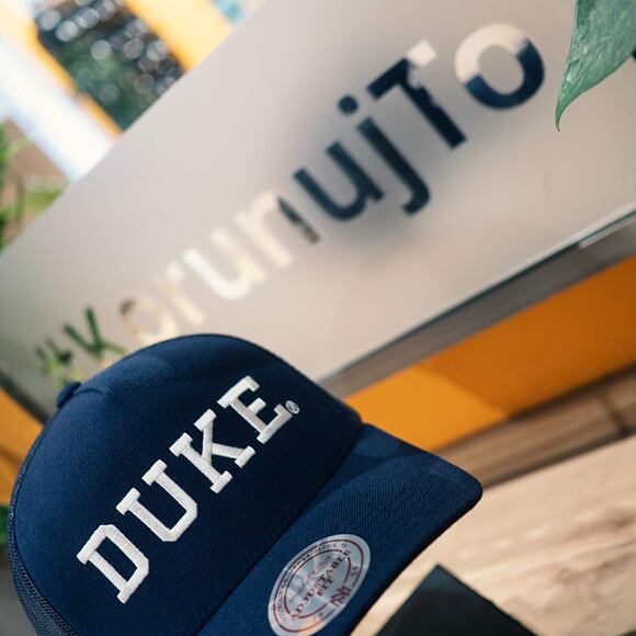 Kšiltovka Mitchell & Ness Duke Blue Devils 662 Wordmark Trucker