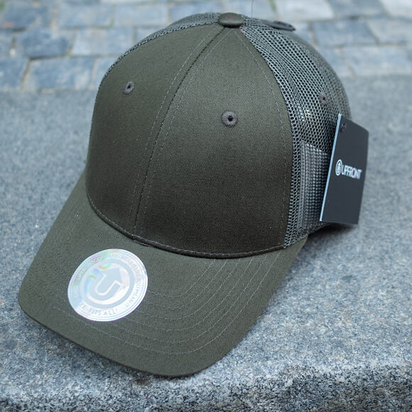 Kšiltovka State of WOW Kean Trucker Baseball Cap Olive