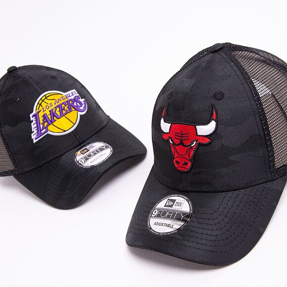 Kšiltovka New Era 9FORTY NBA Seasonal Home Field Chicago Bulls Black