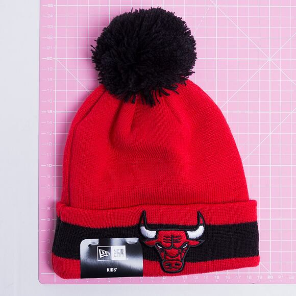 Dětský kulich New Era NBA Character stripe Knit Chicago Bulls