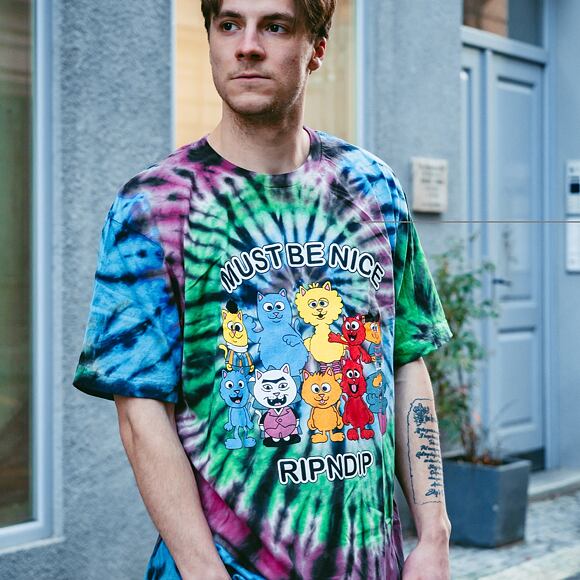 Triko RIP N DIP Nerm Street Tee RND4745 Tie Dye