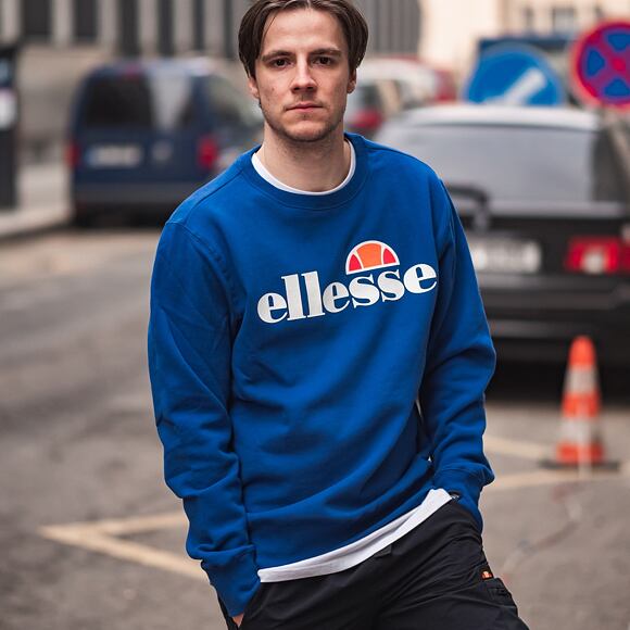 Mikina Ellesse SL Succiso Sweatshirt SHC07930 Blue