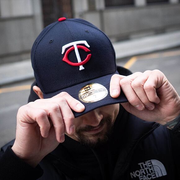 Kšiltovka New Era 59FIFTY MLB Authentic Performance Minnesota Twins - Team Color