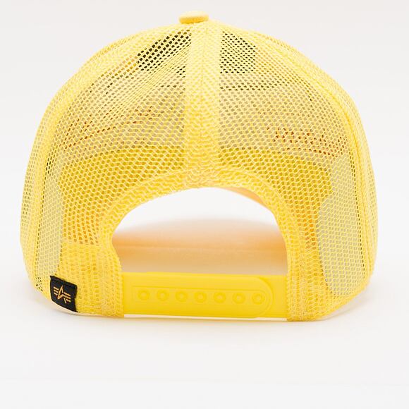 Kšiltovka Alpha Industries Basic Trucker Cap 186902 Prime Yellow