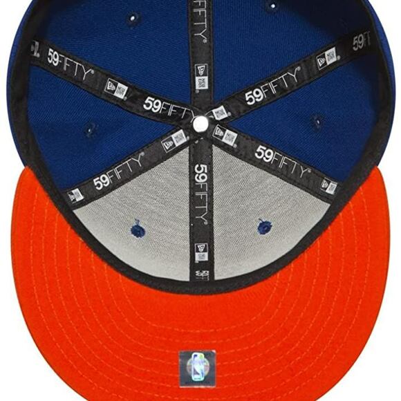 Kšiltovka New Era 59FIFTY NBA Basic New York Knicks - Blue / Orange