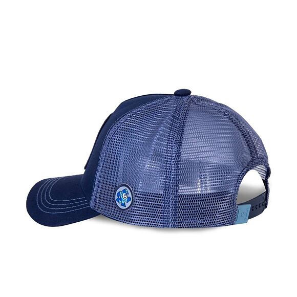 Kšiltovka Capslab Trucker (MEGAMAN) Blue HER3