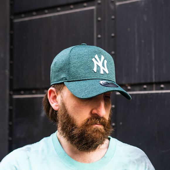 Kšiltovka New Era 9FORTY A-Frame MLB Tonal Team New York Yankees Green Heather