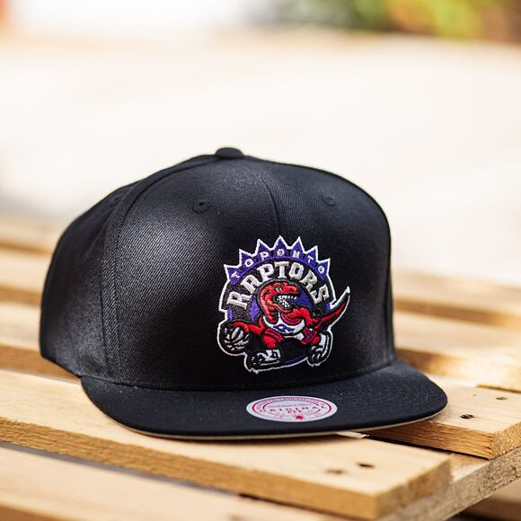 Kšiltovka Mitchell & Ness Toronto Raptors 6HSSS21HW051 WOOL SOLID Black