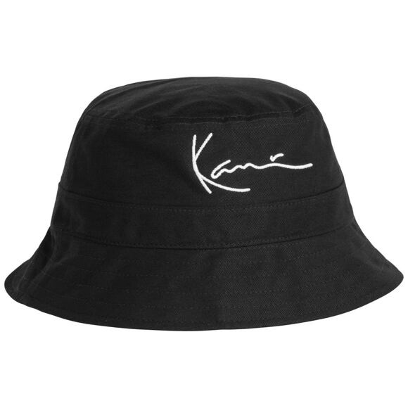 Klobouk Karl Kani Signature Bucket Hat black