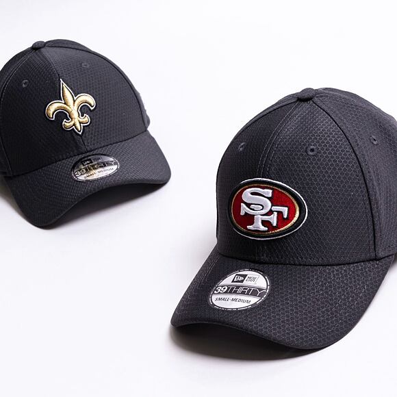 Kšiltovka New Era 39THIRTY NFL Hex Tech San Francisco 49ers Grey