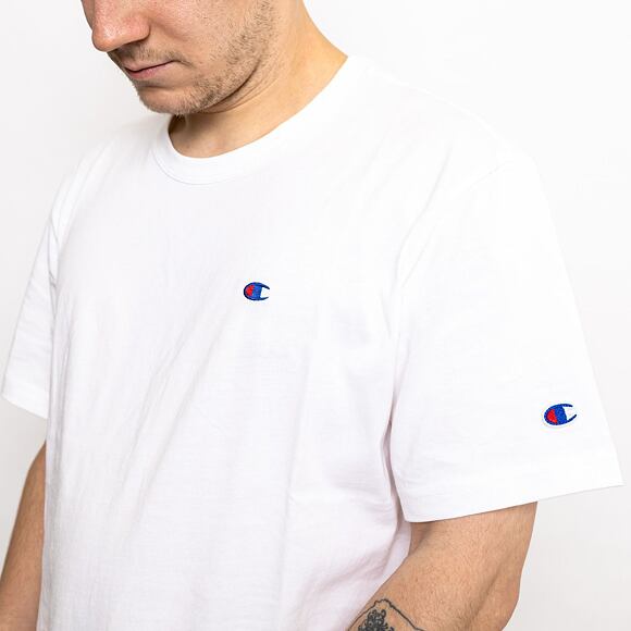 Triko Champion Crewneck T-Shirt 216545 WW001 WHT