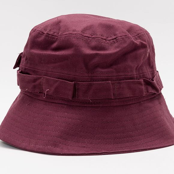 Klobouk New Era Adventure Bucket Camp Patch Maroon